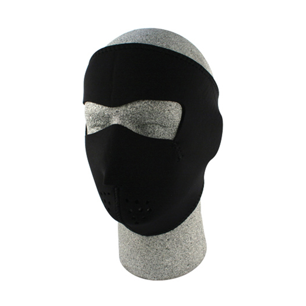 Masque de moto en néoprène CHROME SKULL assurant un look unique et une  excellente protection au froid